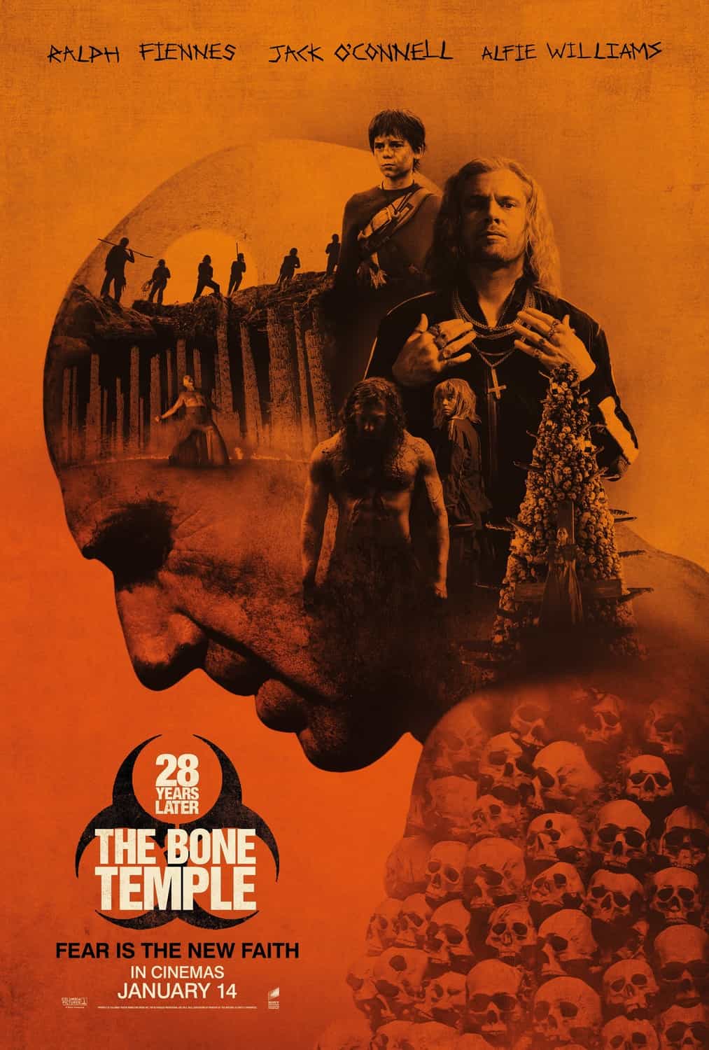 New poster has been released for 28 Years Later: The Bone Temple which stars Aaron Taylor-Johnson and Jack O