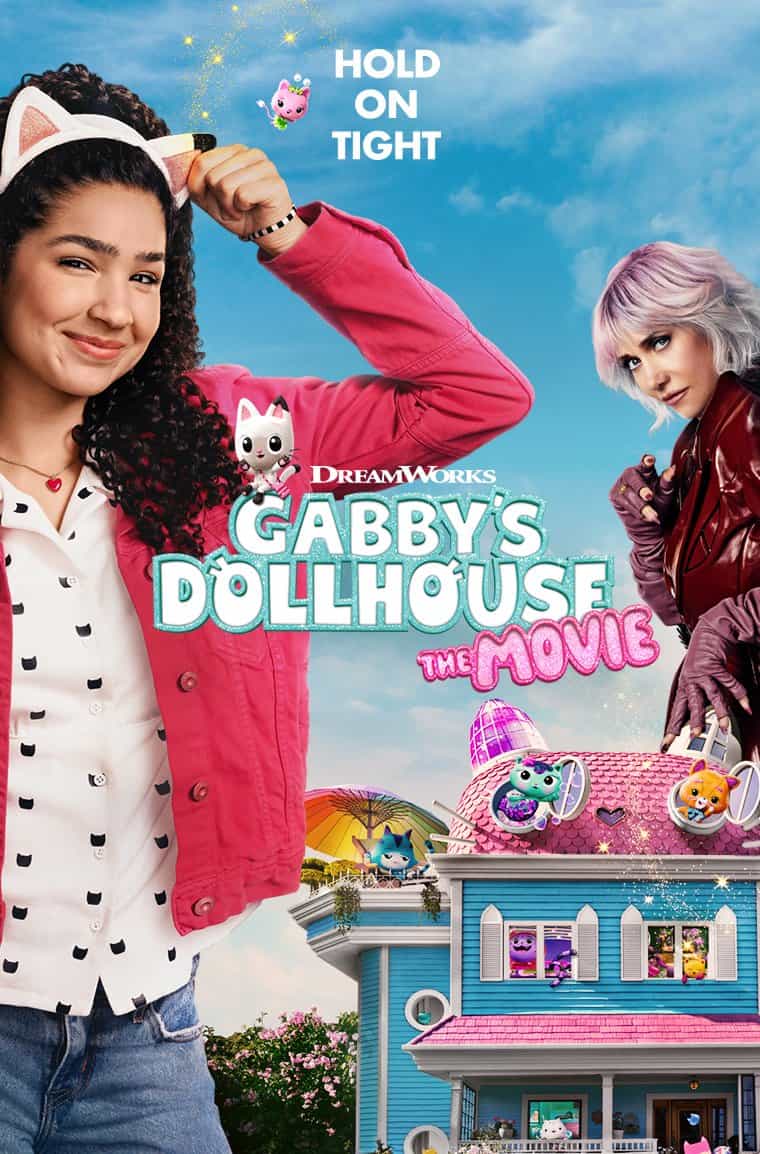 Check out the new trailer and poster for upcoming movie Gabbys Dollhouse: The Movie which stars Maria Bamford and Lily Allen - movie UK release date 17th October 2025 #gabbysdollhousethemovie