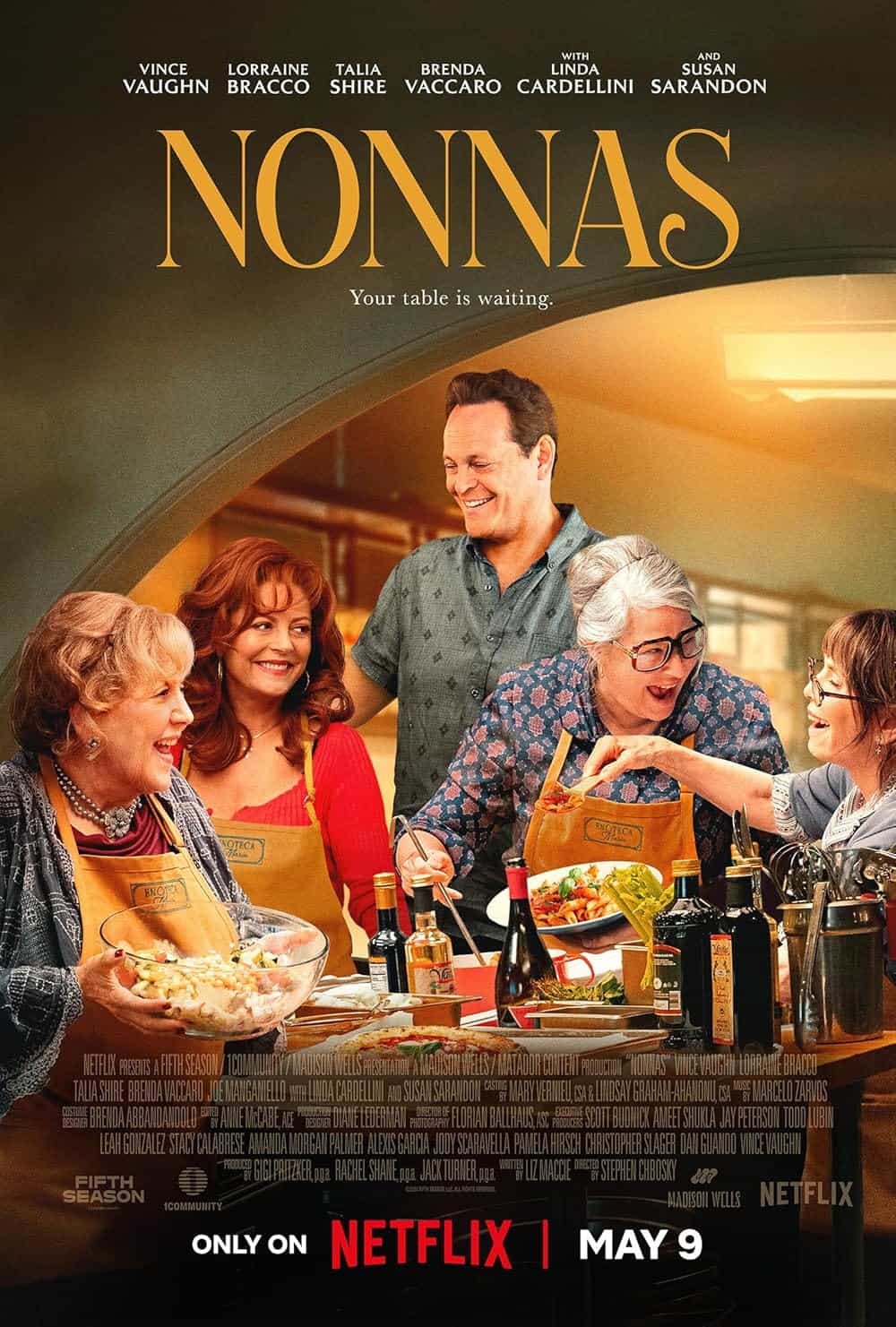 This weeks Global new movie preview 9th May 2025 - Nonnas, The Martial Artist, Holy Night! Demon Hunters, Clown In a Cornfield, A Gilded Game, Shadow Force, The Legend of Ochi, The Most Precious of Cargoes, The Surfer, The Wedding Banquet