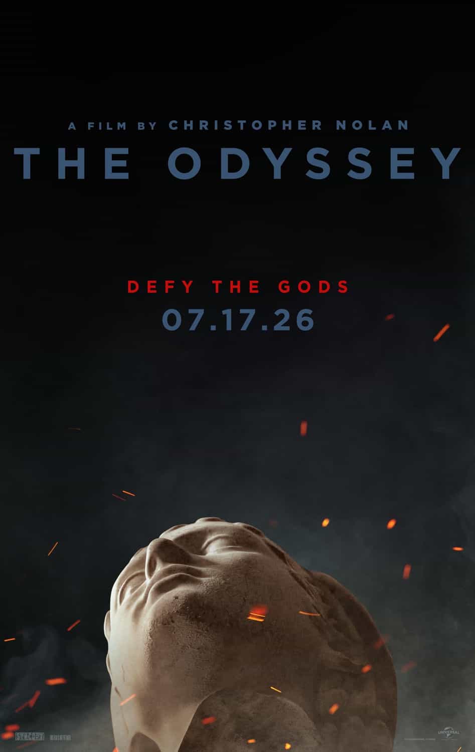 New poster has been released for The Odyssey which stars Jon Bernthal and Matt Damon - movie UK release date 17th July 2026