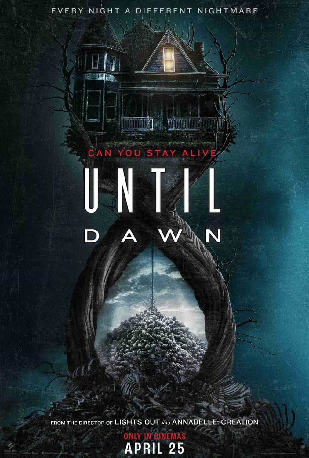 This weeks Global new movie preview 25th April 2025 - Until Dawn, The Accountant 2, Havoc, The Legend of Ochi, The Day the Earth Blew Up: A Looney Tunes Movie, Julie Keeps Quiet, Ne Zha 2, Drop, Neighborhood Watch, On Swift Horses
